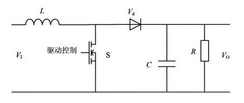 快恢復(fù)二極管在開(kāi)關(guān)電源BOOST電路中的防止電流倒灌的作用示意圖