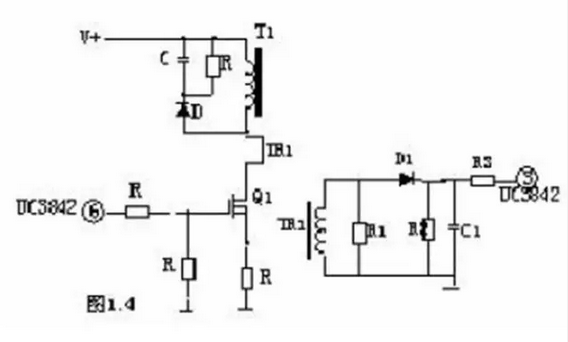 用電流互感器取樣電流的保護電路