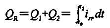 反向恢復(fù)過程中抽 走的總電荷量QR，QR計(jì)算式