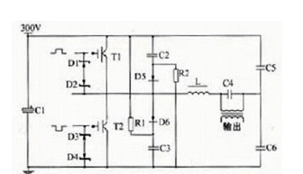 半橋結(jié)構(gòu)串聯(lián)諧振逆變電路