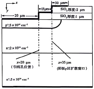 參考二極管結(jié)構(gòu)示意圖