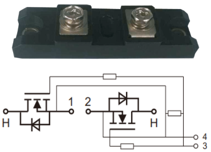 1000A/100V MOS模塊電路圖