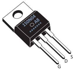 N溝道增強(qiáng)型150A/40V MOSFET