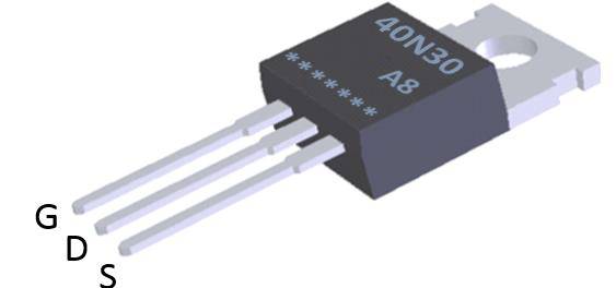 N溝道增強(qiáng)型40A/300V MOSFET