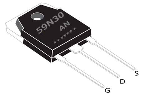 N溝道增強(qiáng)型59A/300V MOSFET