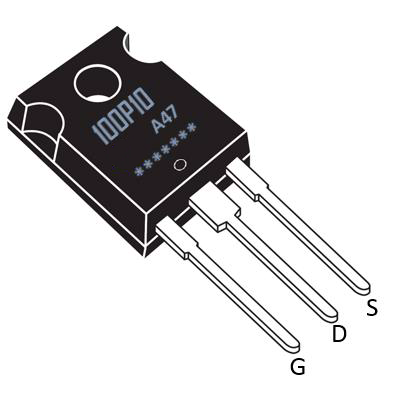 100A/100V大電流P溝道MOSFET