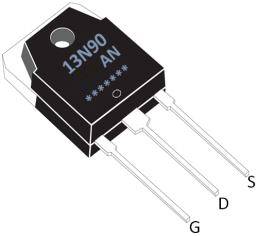 N溝道增強(qiáng)型13A/900V MOSFET