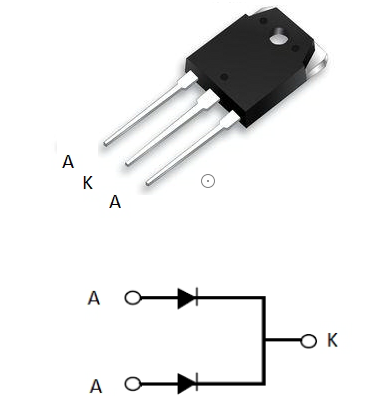 40A/300V快恢復二極管F40UP30DN