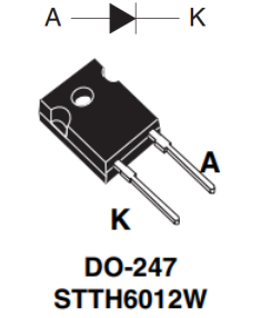 DSEP60-12A/STTH6012參數(shù)及替換