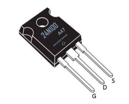 N溝道增強型24A/1000V MOSFET